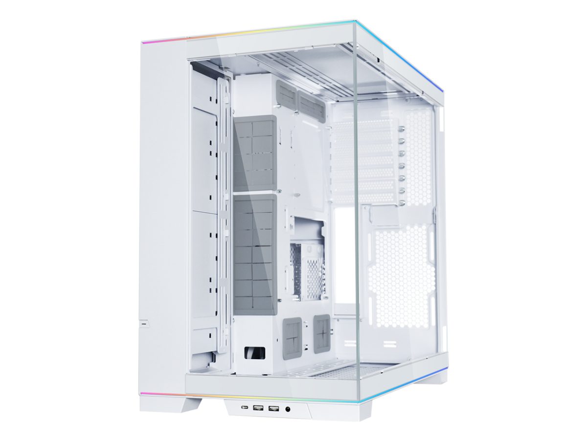 Lian Li O11D EVO RGB White - White EATX(under 280mm)/ATX Columnless Tower PC Case - Image 4