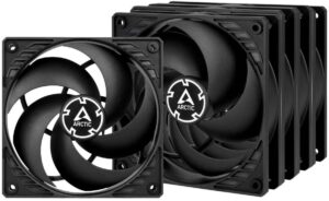 ARCTIC F12 PWM  Pack of 5pcs - best performance/noise Case Fan - 120mm black