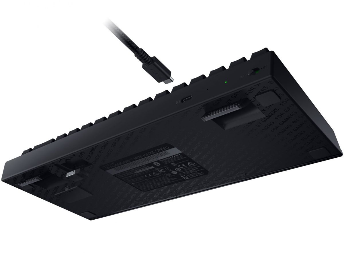 Razer BLACKWIDOW V3 MINI Yellow Switch 65% Wireless (2,4 & Bluetooth) Mechanical Gaming Keyboard US - Image 4