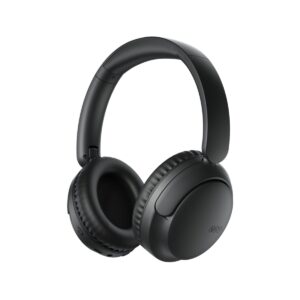 QCY H2S Lite Headphones Black - Type-C & Bluetooth Clear Call ENC iOS/Android 60hours 10m 40mm