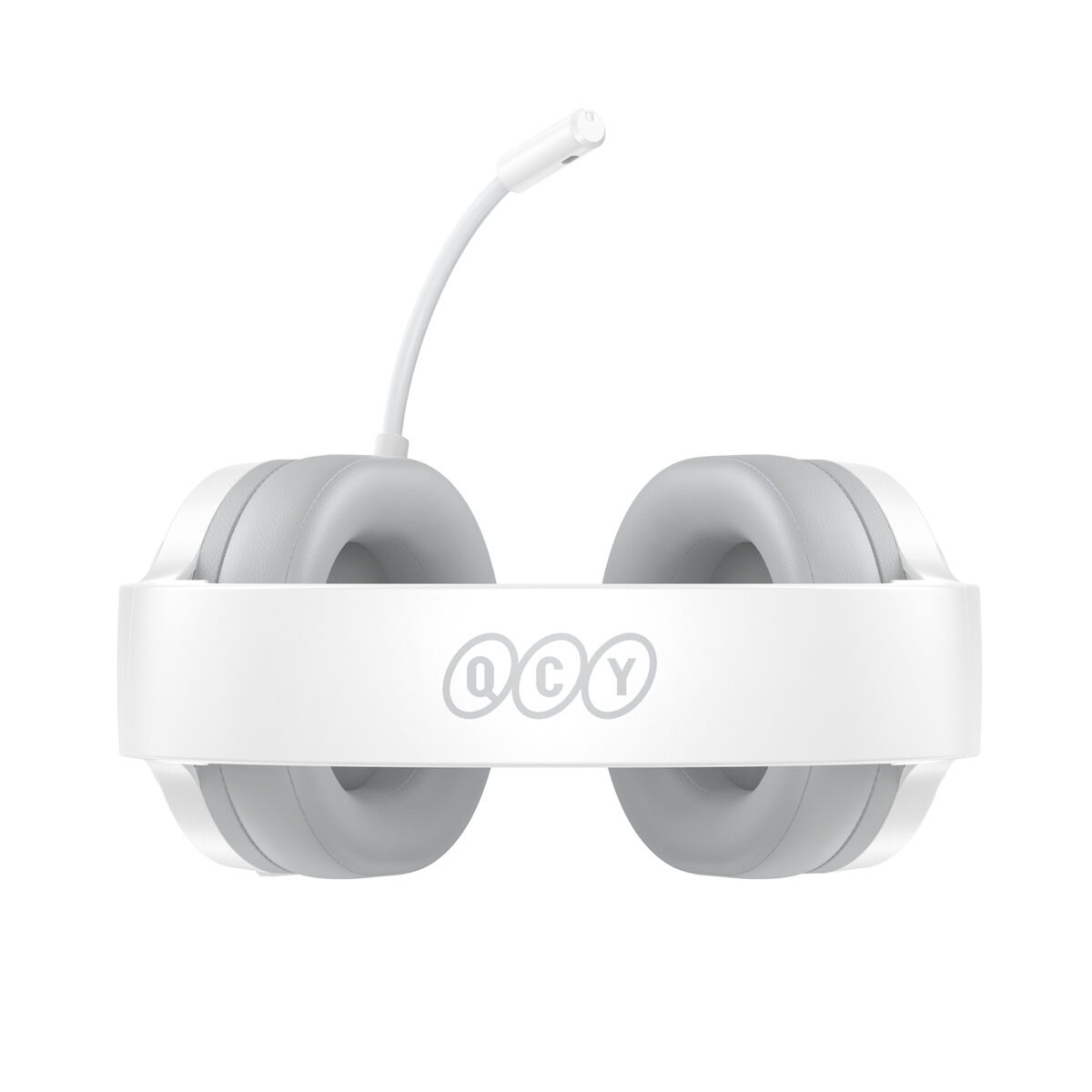 QCY Heroad V200 Wireless Quad White - Bluetooth & WiFi & USB-A & USB-C RGB Gaming Headset PS4/PS5/PC - Image 4