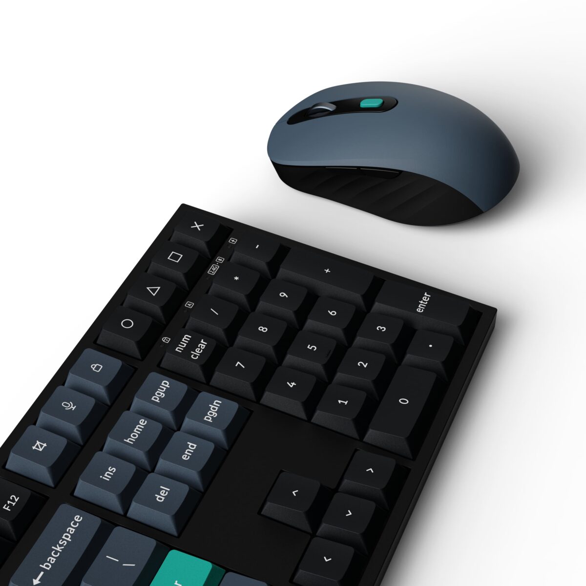 Keychron B36 Combo (KCBD2-GR) Wireless Keyboard and Mouse 100% GR Layout Black-Green - Image 3