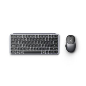 Keychron B1 Pro Combo (KCBD3-GR) Ultraslim Wireless Keyboard and Mouse 75% GR - Space Grey