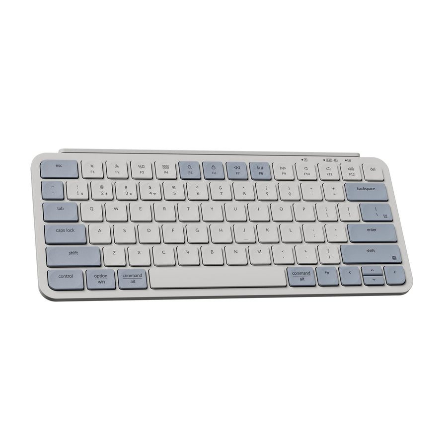 Keychron B1 Pro (B1P-K11) Ultraslim Mini Wireless BT Keyboard ZMK Online customize Retro Blue 75% US - Image 2