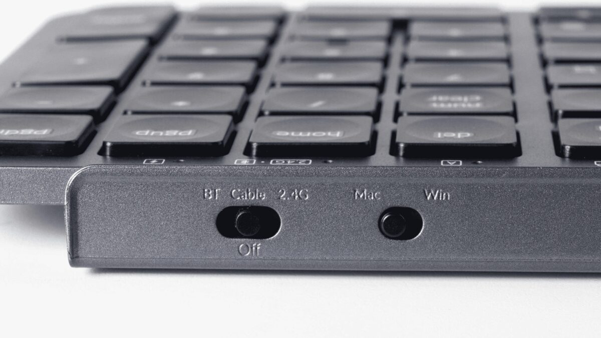 Keychron B2 Pro (B2P-K1) Ultraslim Mini Wireless BT Keyboard ZMK Online customize Space Grey 96% US - Image 4