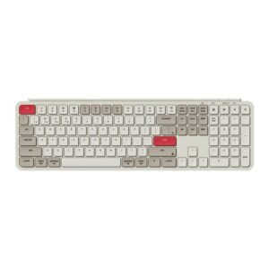 Keychron B6 Pro (B6P-K13) Ultraslim Wireless Keyboard ZMK Online customization - Retro Red 100% US