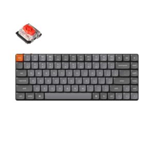 Wireless custom mechanical keyboard Keychron K3 Max QMK/VIA RGB Ultra-Slim Low-Profile Red Switch
