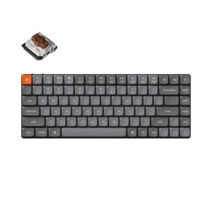 Wireless low-profile Keyboard Keychron K3 Max RGB Brown Switch (black) [K3M-H3]