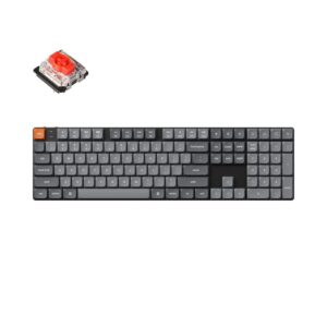 Wireless low-profile Keyboard Keychron K5 Max RGB Red Switch (black) [K5M-H1]