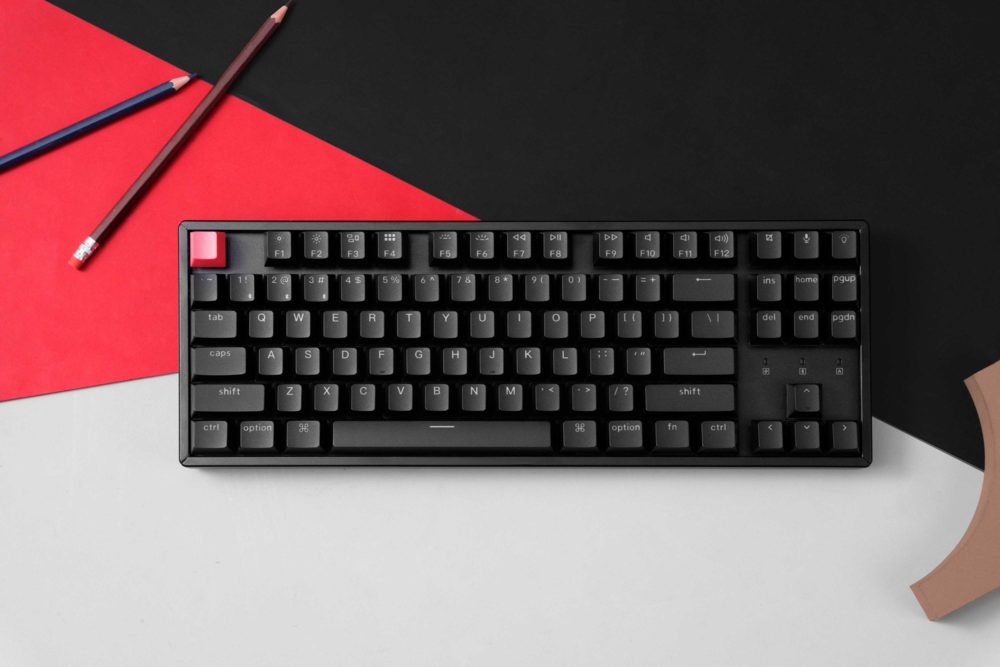 Keychron K8 V2 (K8X-J4) QMK Wireless Mechanical Keyboard Banana Switch HotSwap RGB 80% US Lay Alum - Image 5