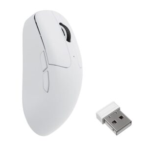 Keychron M2 8k (M2-A24) White Wireless Optical Mouse - 8K Polling Rate Ultra-lightweight