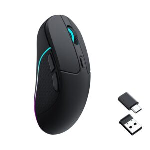 Wireless gaming mouse Keychron M3 RGB 2.4 GHz (black)