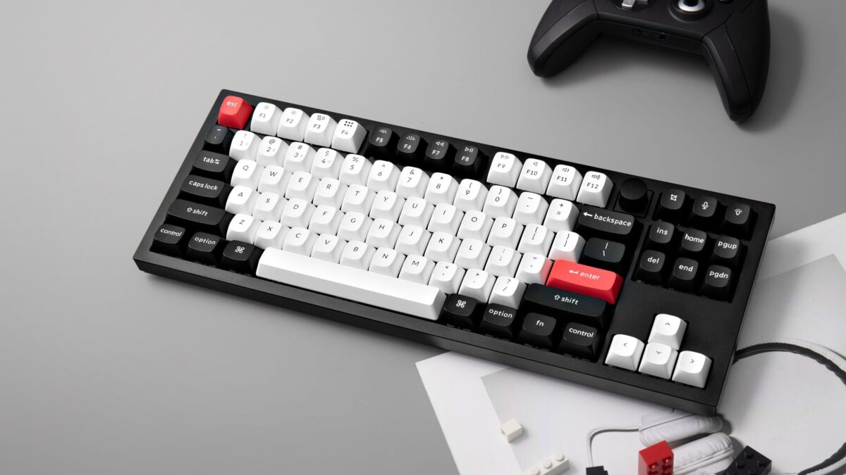 Keychron Q3 HE (Q3H-M1) QMK Wireless Custom Hall Effect Keyboard Purple Switch 80% US Layout - Image 5