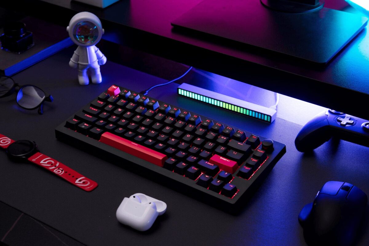 Lemokey X4 QMK (X4-A3) Wired Mechanical Keyboard 75% Brown Switch US Layout - Image 5