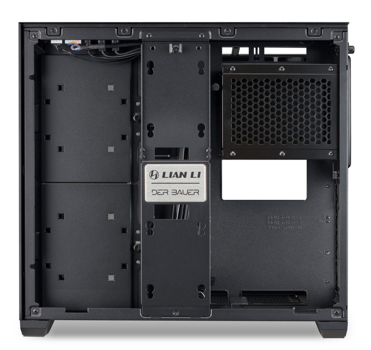 Lian Li O11 AIR MINI Black PC Case ATX / M-ATX with 3 standard Fans (front 120mmx2, rear 120mmx1) Me - Image 5