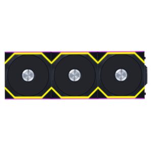 Lian Li UNIFAN SL Wireless 120 -3PCS Reverse Black (Triple pack include Controller) - Case Fan