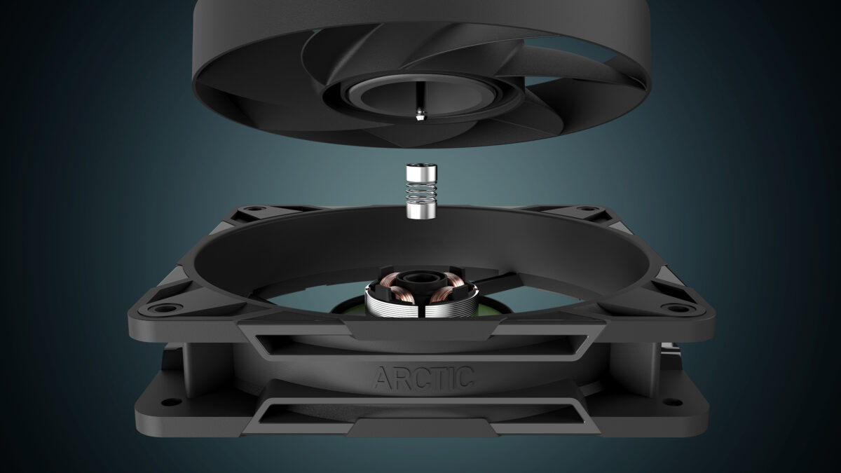 Arctic P12 Pro PST CO - PWM 120mm Case Fan - Dual ball bearing - max 3000 RPM - PWM regulated - Image 2