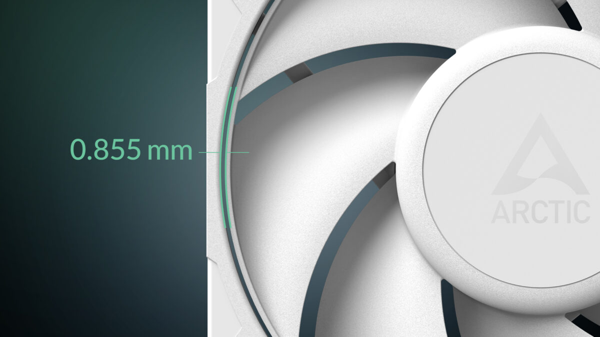 Arctic P12 Pro PST (White) - PWM 120mm Case Fan - fluid dynamic bearing - max 3000 RPM - PWM regulat - Image 5