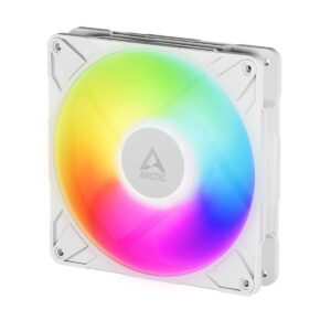 Arctic P14 Pro A-RGB (White) - PWM 140mm Case Fan - fluid dynamic bearing - max 2500 RPM - PWM regul