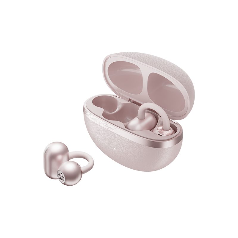 QCY Crossky C50 Pink (CT06) Open Ear Earclip, BT 6.0, IPX5 waterproof, 35h - Image 3