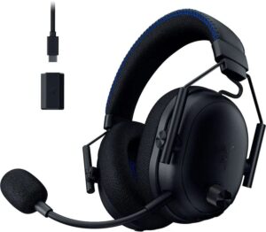 Razer BLACKSHARK V3 PRO PLAYSTATION Black - ANC Wireless Gaming Headset - 48h Bat. - 2.4GHz/BT/USB