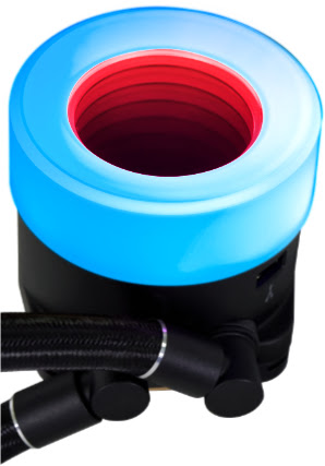 Lian Li Galahad II Trinity 360 Black - AIO GPU Liquid Cooler with ARGB Fans - Image 5