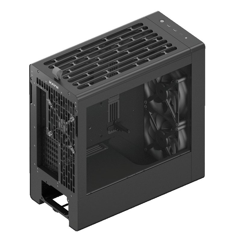 HAVN BF 360 Flow Black with 180mm fans - premium ATX mid-tower - Image 5