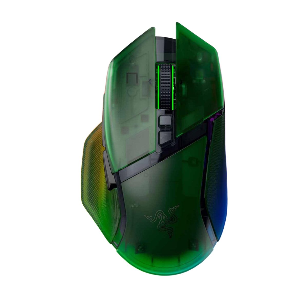 Razer BASILISK V3 PRO 35K Phantom Green - WIRELESS - Optical Switches - Tilt Wheel - 11 Buttons