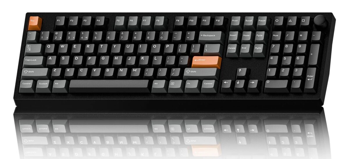 Keychron P6 Ultra (P6-M3) ZMK 8K Wireless Custom Mechanical Keyboard Brown Switch RGB 100% US Layout - Image 2