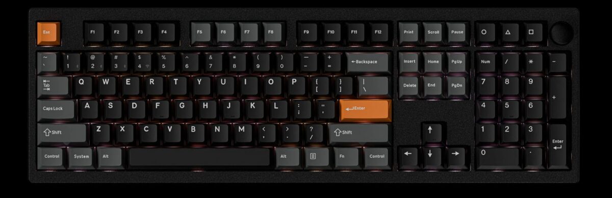 Keychron P6 Ultra (P6-M4) ZMK 8K Wireless Custom Mechanical Keyboard Banana Switch RGB 100% US Lay - Image 3