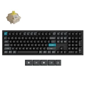Keychron Q6 Ultra (Q6U-M4) ZMK RGB 8K Wireless Custom Mechanical Keyboard-Banana Switch 100% US
