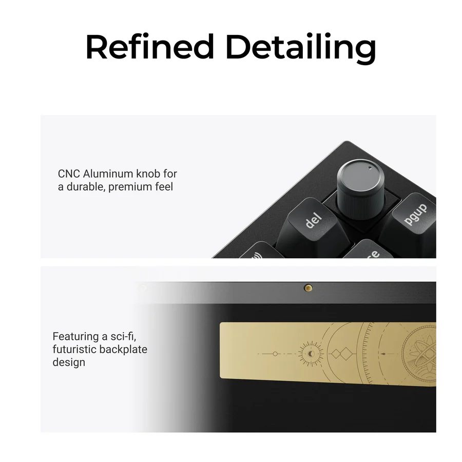 Keychron Q3 Ultra (Q3U-M4) ZMK RGB 8K Wireless Custom Mechanical Keyboard-Banana Switch 80% US - Image 5
