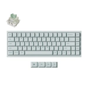 Keychron Q16 HE (Q16HW-L1) QMK Ceramic Custom Hall Effect  Keyboard RGB Lime Switch 65% US Green