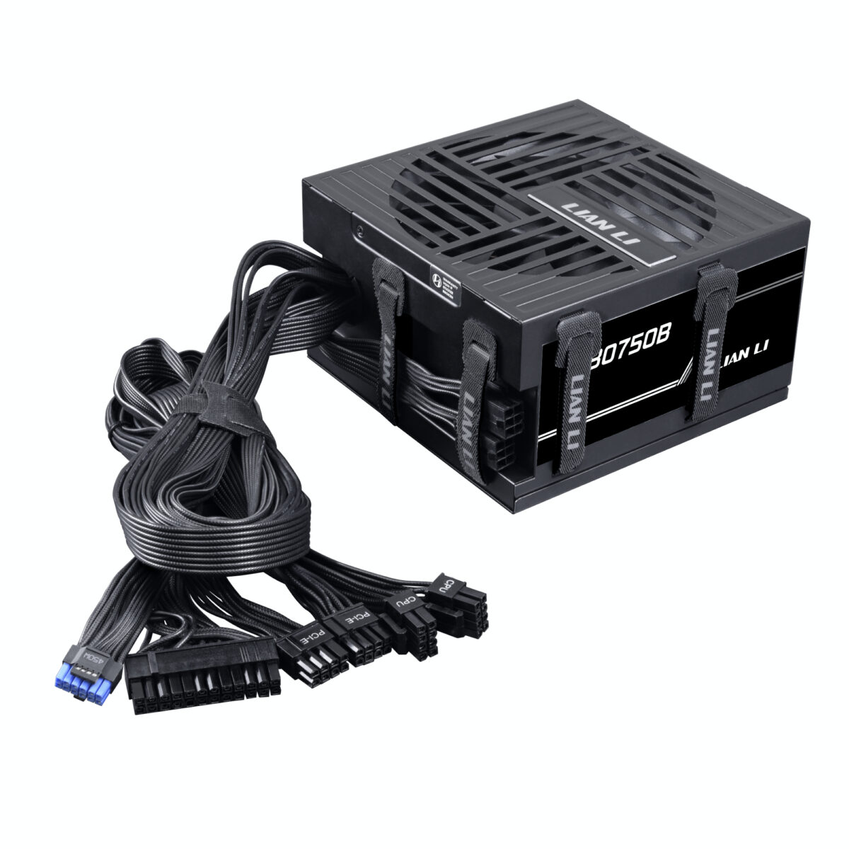 Lian Li RB0750 - 750W 80+ Bronze PSU - PCIe Gen 5.1 12+4pin - Intel ATX 3.1 - 135mm low-noise fan - Image 2
