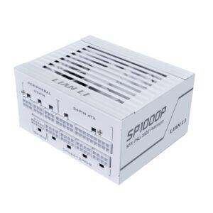 LIAN LI SP0850P White - 850W 80+ Platinum PSU - 10 Years Warranty - 12V-2?6 - Japanese Capacitors