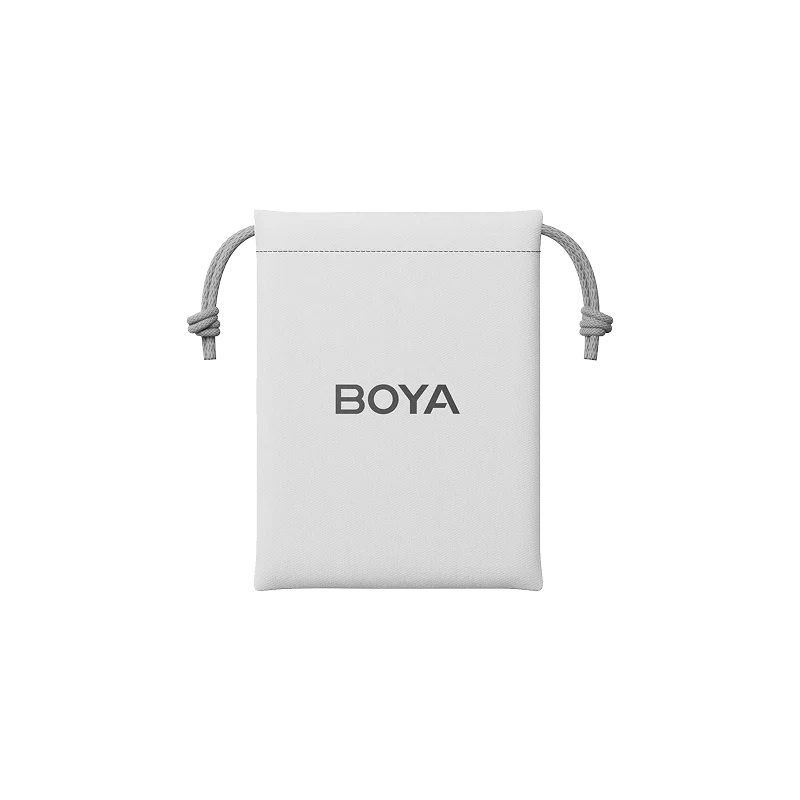 BOYA mini 2 Lightning & Type-C -Space Grey, 2,4GHz 2mic Wireless AI-ANC Mic w. Charging Box - Image 5