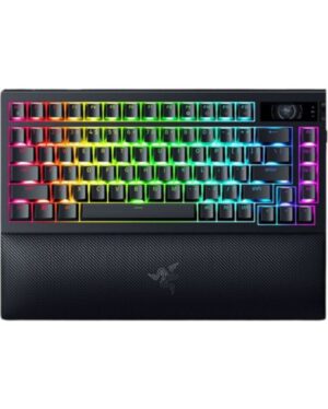 Μηχανικό πληκτρολόγιο Razer - BlackWidow V4 Pro, ασύρματο, ISO, Razer Mechanical, RGB, μαύρο