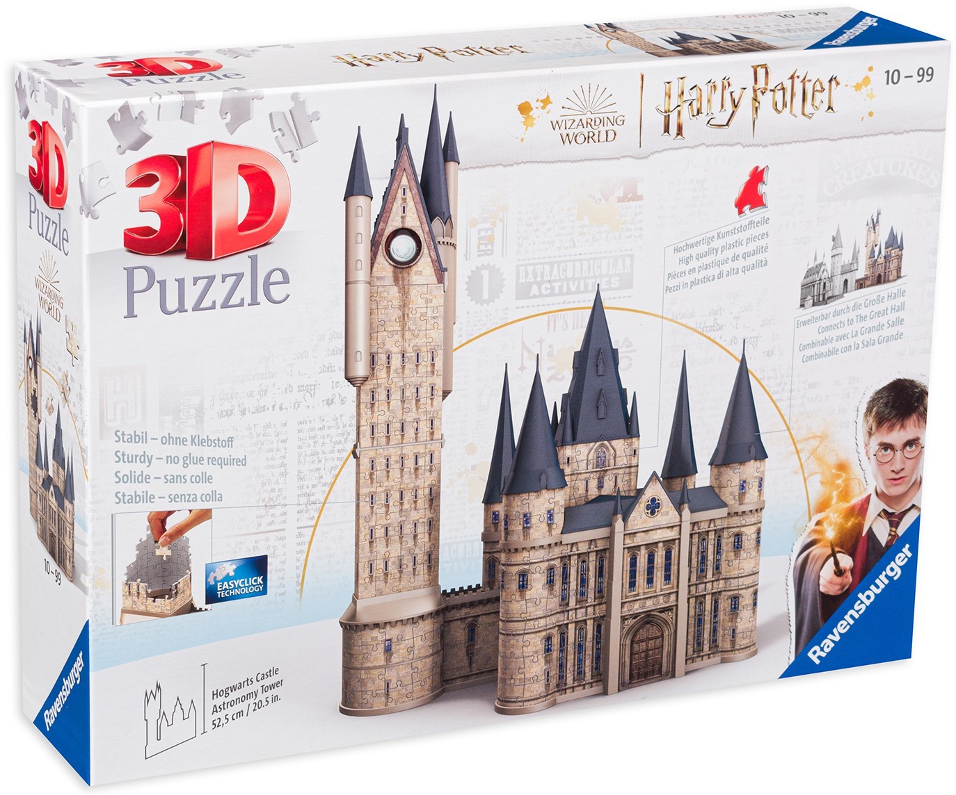 3D παζλ Ravensburger 540 κομμάτια - Κάστρο Χόγκουαρτς, Πύργος Αστρονομίας