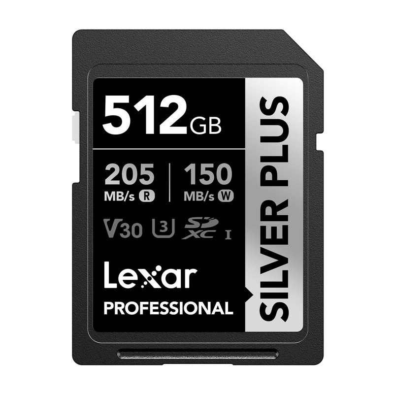 Memory card Lexar Professional SILVER PLUS SDXC 512GB