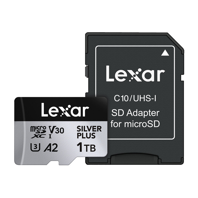 Memory card Lexar High-Performance Silver Plus microSDXC 1TB + adapter