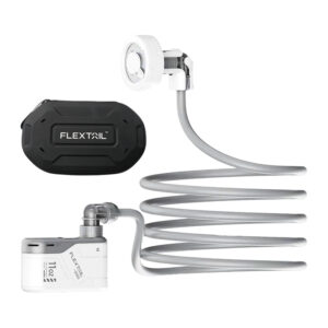 Flextail  Max Shower with storage box (white)