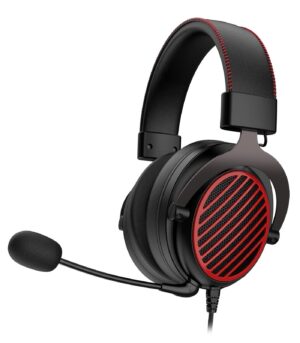 Ακουστικά gaming Redragon - Luna H540, μαύρο/κόκκινο