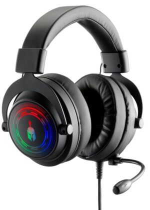 Ακουστικά gaming Spartan Gear -Myrmidon 3, μαύρο