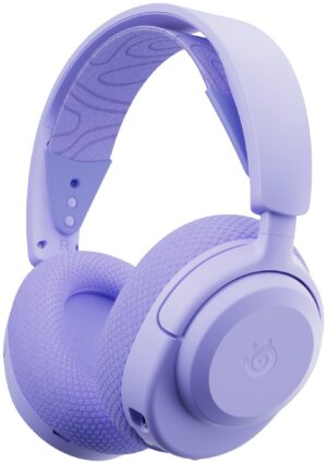 Ακουστικά gaming SteelSeries - Arctis Nova 3PW, ασύρματο, μωβ