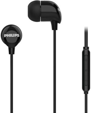 Ακουστικά με μικρόφωνο Philips - TAE2146WT/00, μαύρα