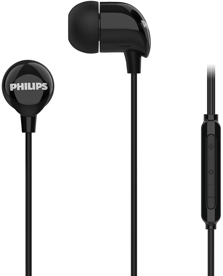 Ακουστικά με μικρόφωνο Philips - TAE2146WT/00, μαύρα