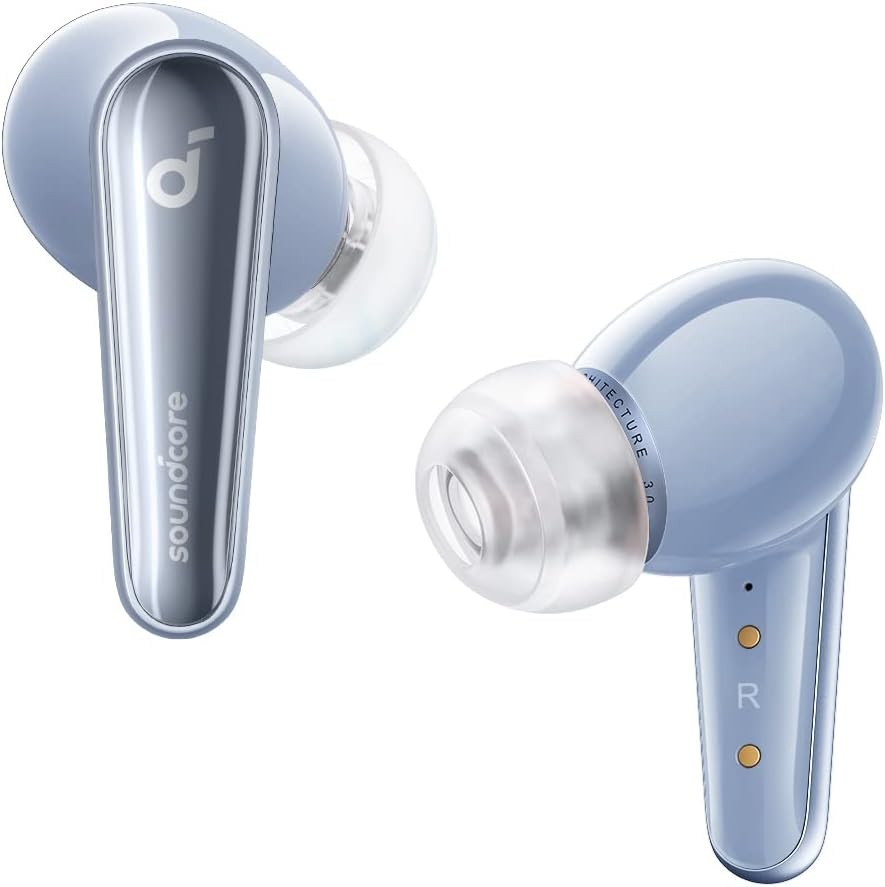 Ασύρματα ακουστικά Anker - SoundCore Liberty 4, TWS, ANC, μπλε