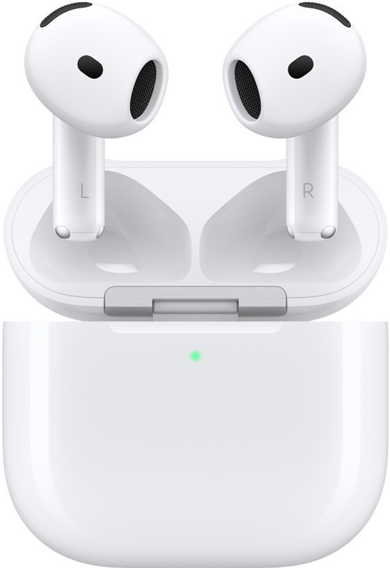 Ασύρματα ακουστικά Apple - AirPods 4, TWS, λευκά