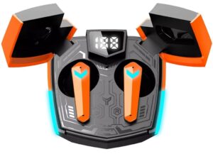 Ασύρματα ακουστικά Canyon - DoubleBee GTWS-2, TWS, πορτοκαλί/μαύρο