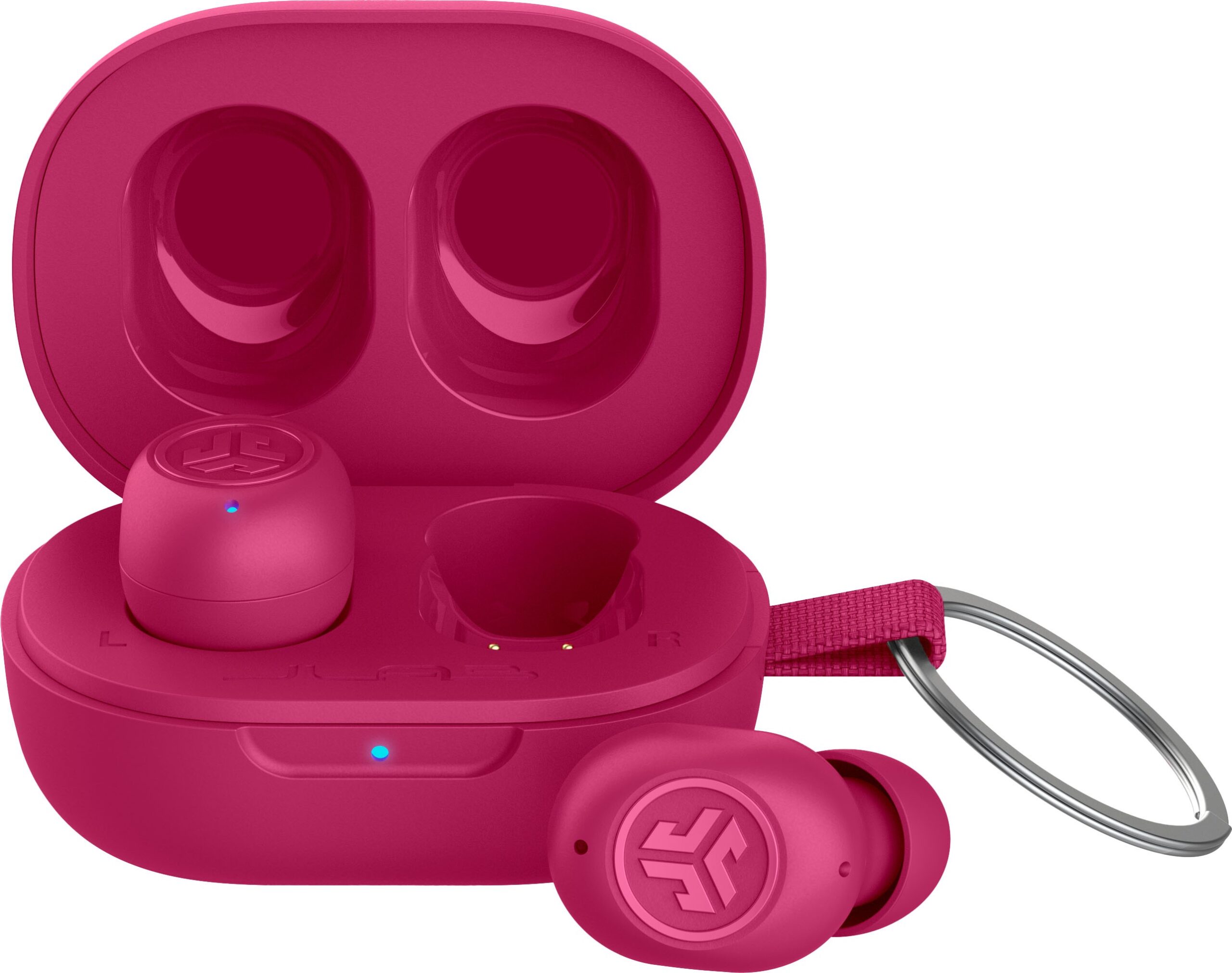 Ασύρματα ακουστικά JLab - JBuds Mini, TWS, ροζ